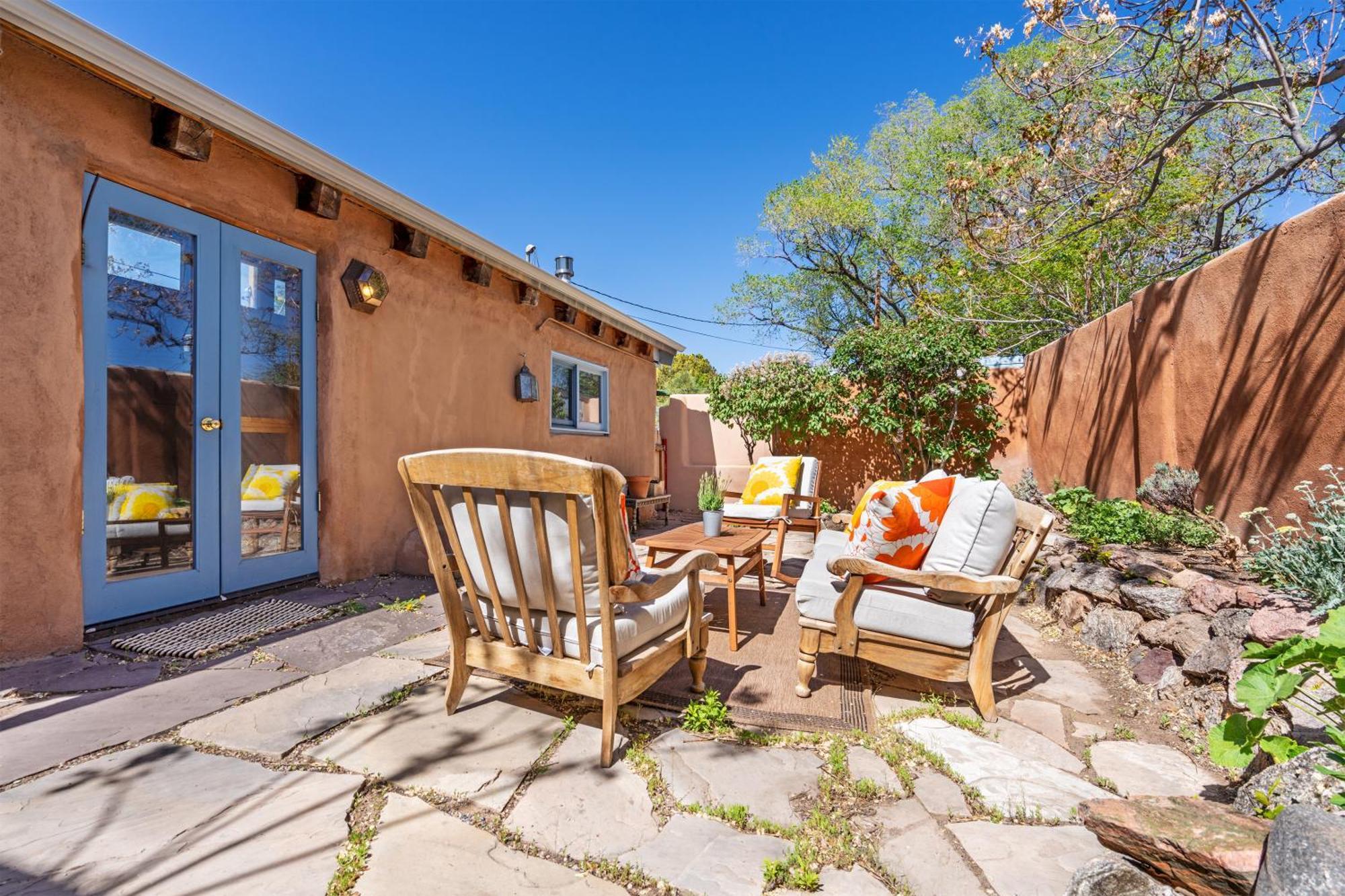 Heart Of Santa Fe - Adorable Hideaway - King And Queen - Walk To Everything - Fireplace - Ac Eksteriør billede