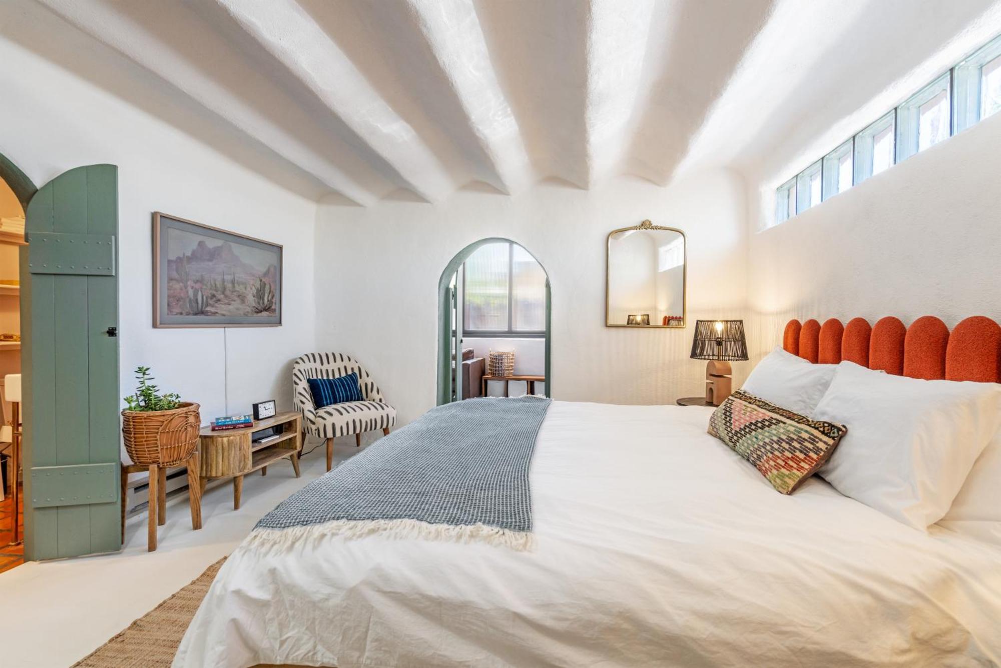 Heart Of Santa Fe - Adorable Hideaway - King And Queen - Walk To Everything - Fireplace - Ac Eksteriør billede