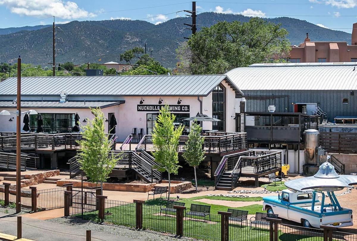 Heart Of Santa Fe - Adorable Hideaway - King And Queen - Walk To Everything - Fireplace - Ac Eksteriør billede